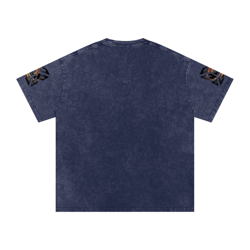 Not Just Another Snow Washed Oversized Cotton T-Shirt Third Floor Loyalty