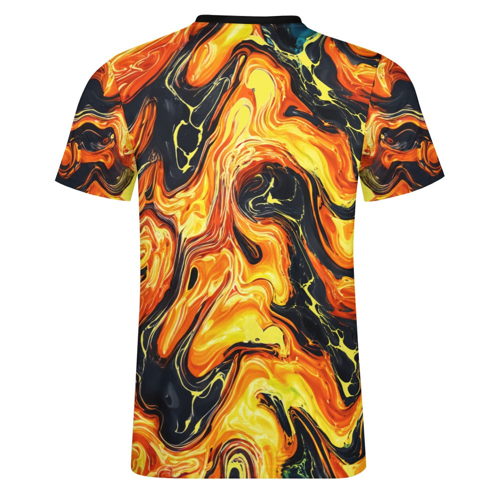 Cotton T-shirt, Not Your Basic Opal Molten Inferno Tee