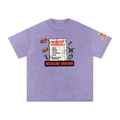 Snow Washed Oversized 100% Cotton Weekend T-Shirt