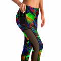 Mesh Pocket Leggings, Not Your Basic Electric Style Pocket Leggings