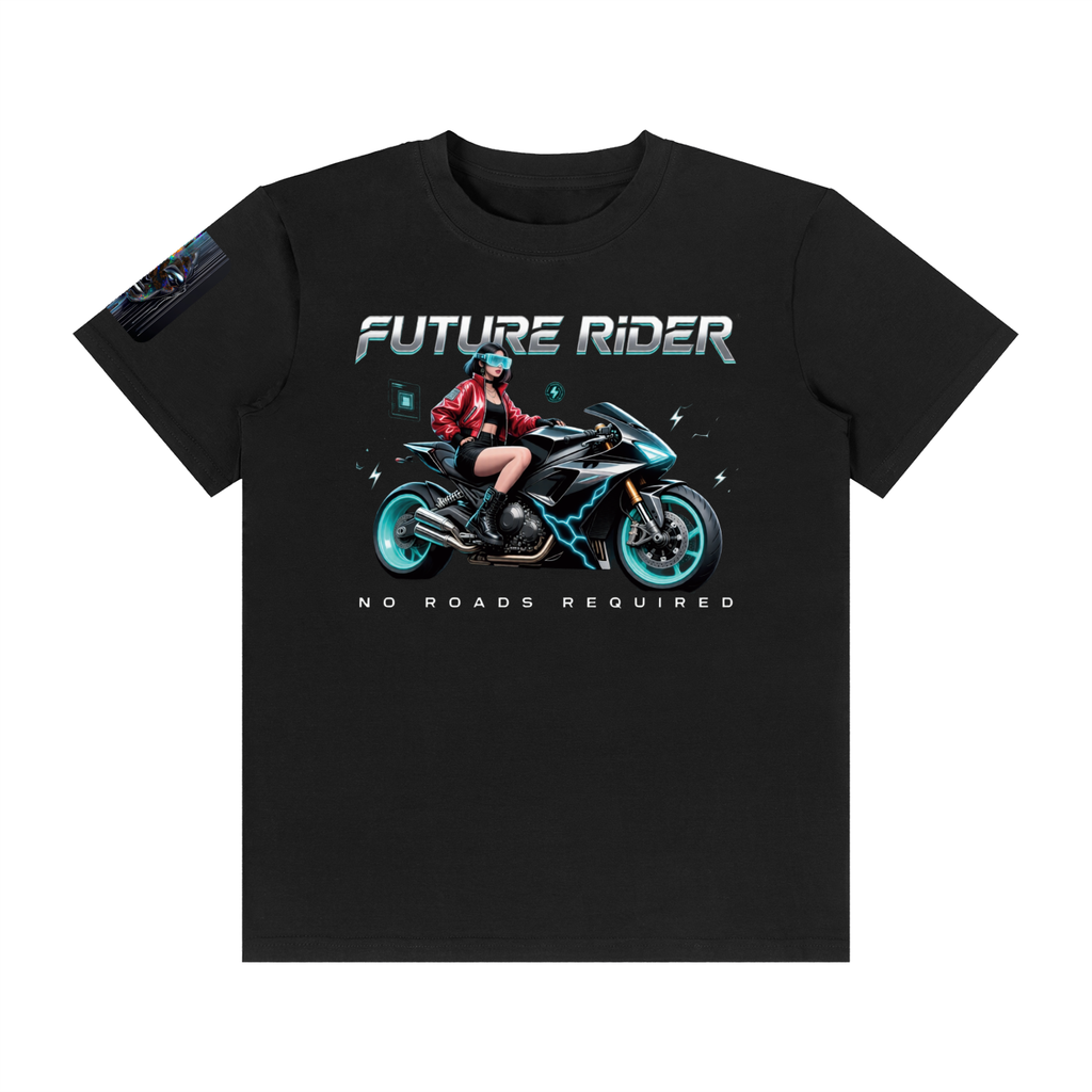 T-Shirt, Not Your Average Future Rider Crew Neck CottonTee