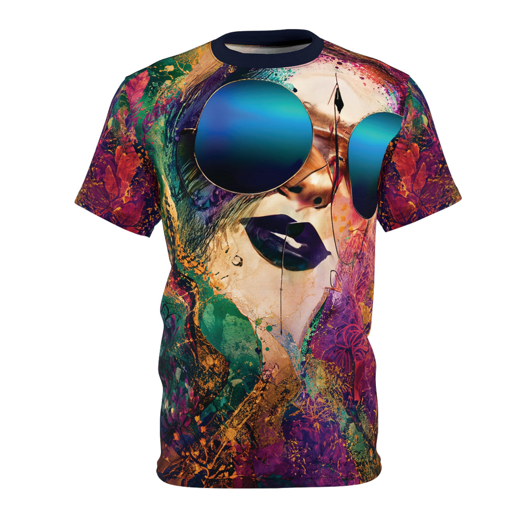 Mirage Muse Opal Tee Vibrant Sunglass Art T-Shirt