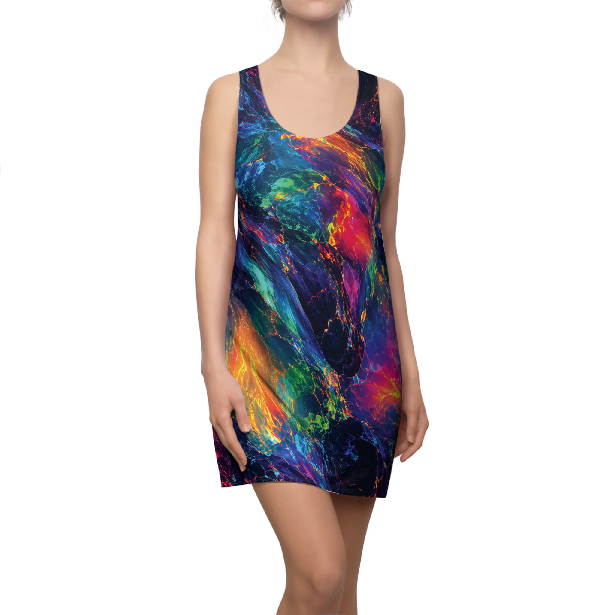 Racerback Dress, Not Ordinary Nebula Caual Dress