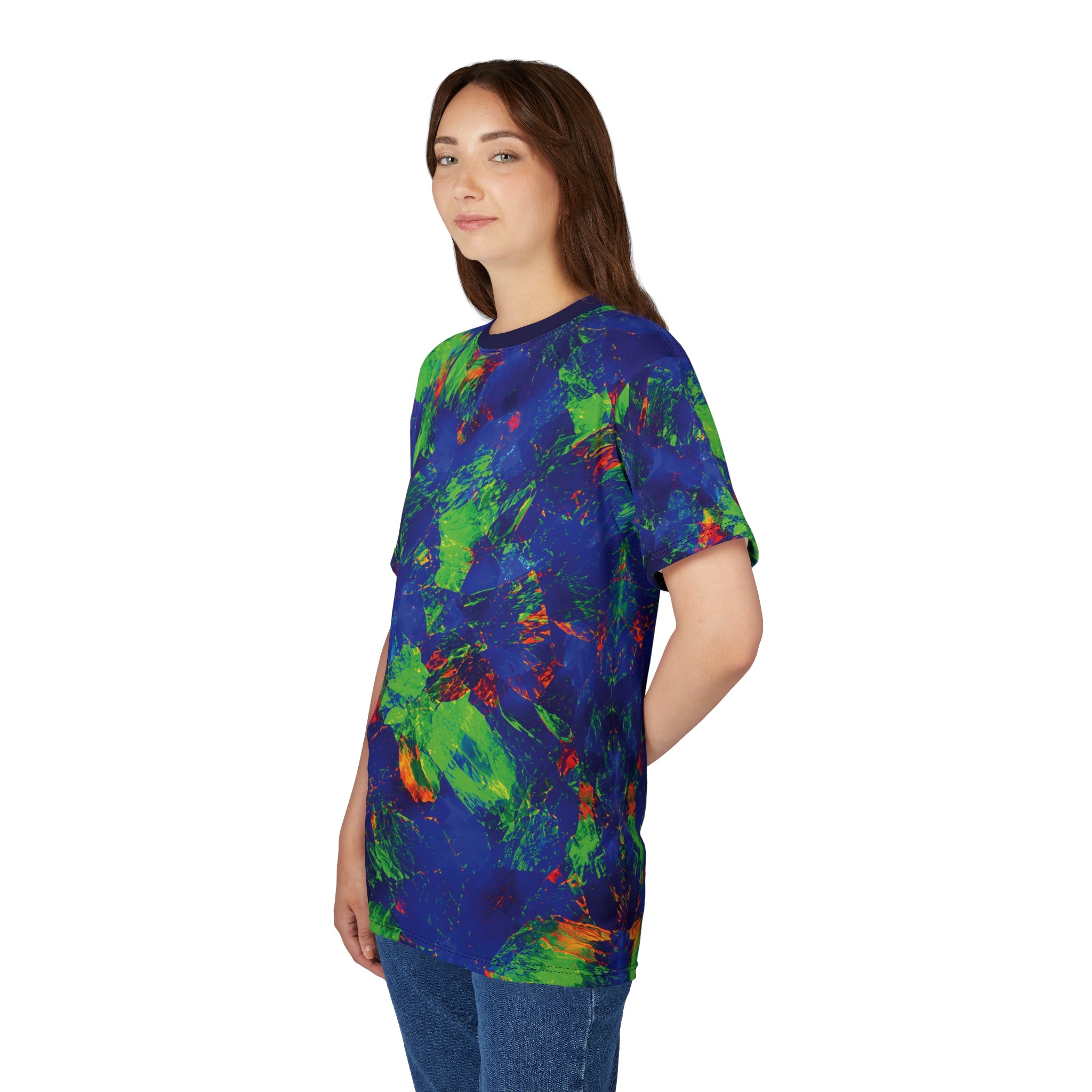 Verdant Voltage Opal Tee Splash T-Shirt