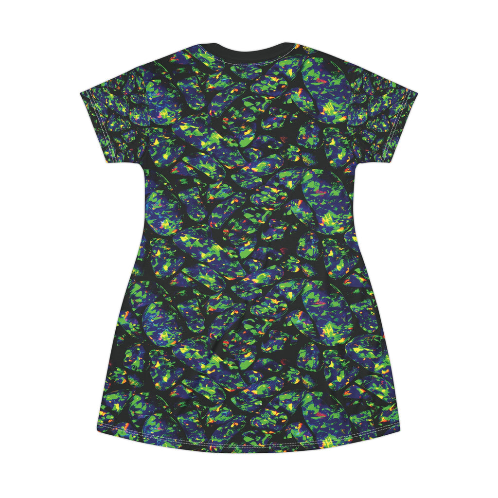 Opal Galaxy T-Shirt Dress All-Over Print