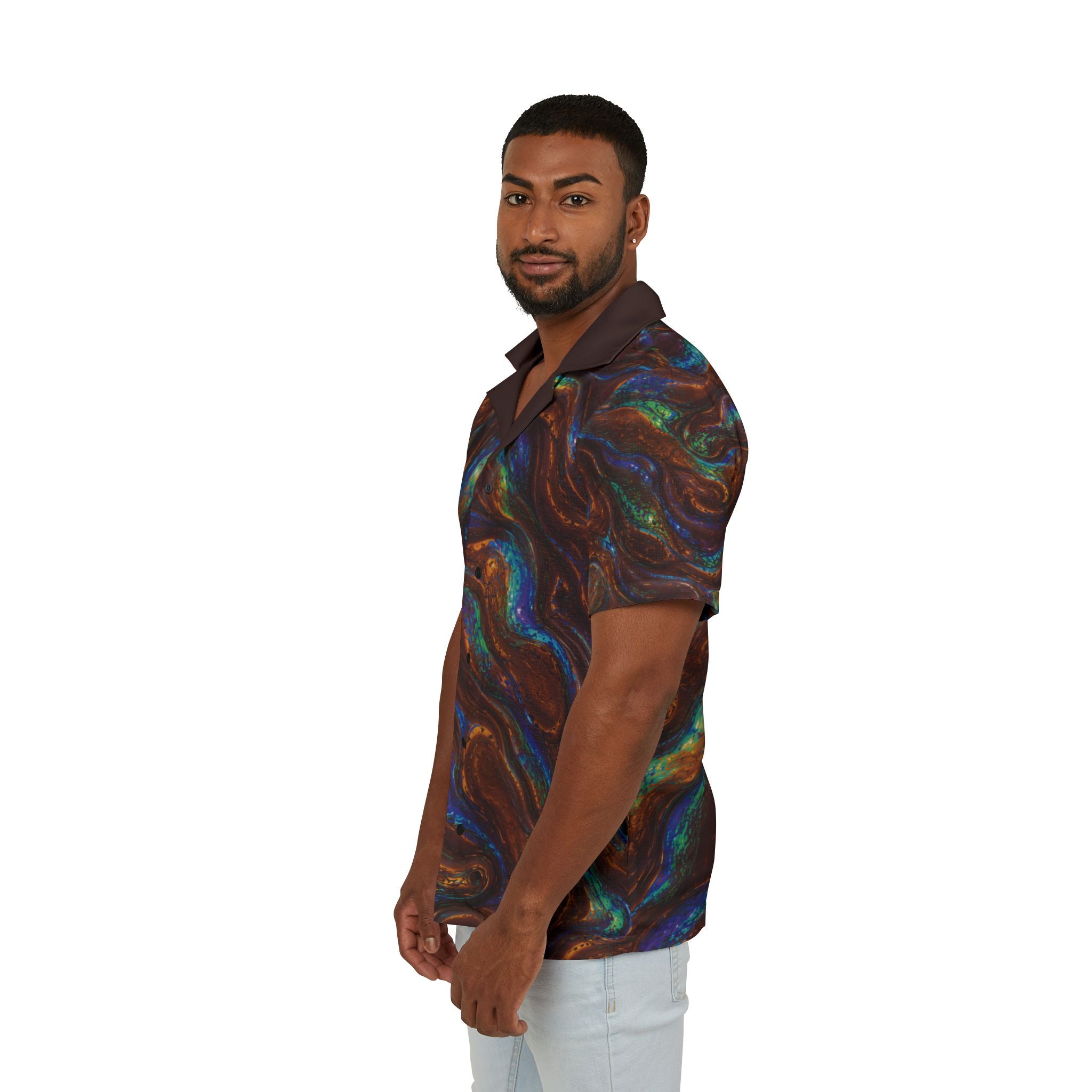 Hawaiian Shirt, Not Your Average Earthflow Camp Shirt