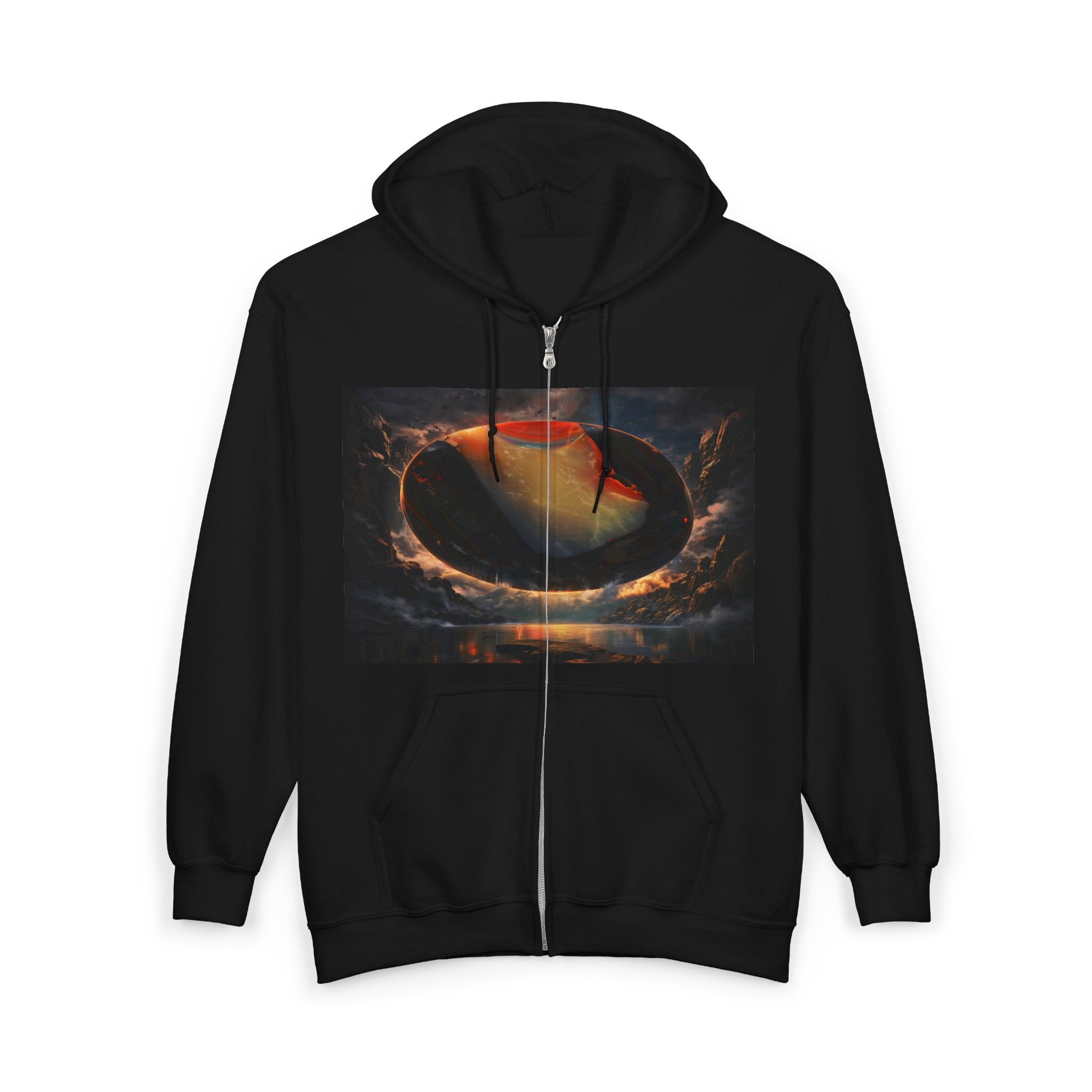 Ember Eclipse Opal Zip Hoodie Sweatshirt