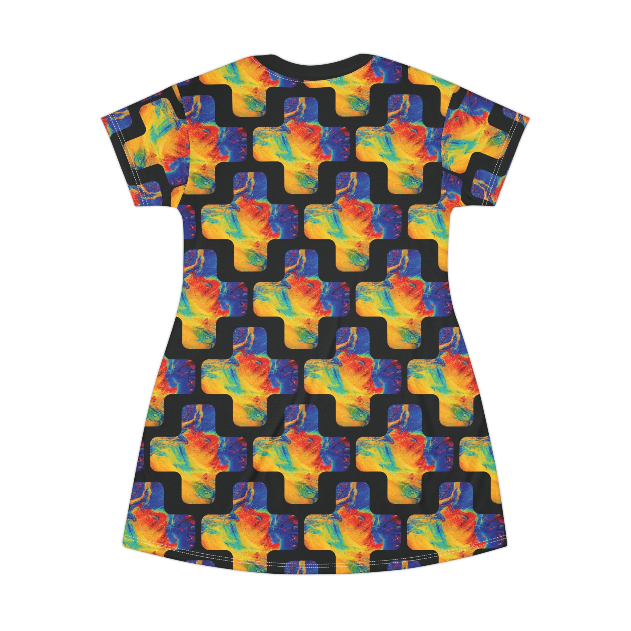 Not Your Average Colour Circuit T-Shirt Dress