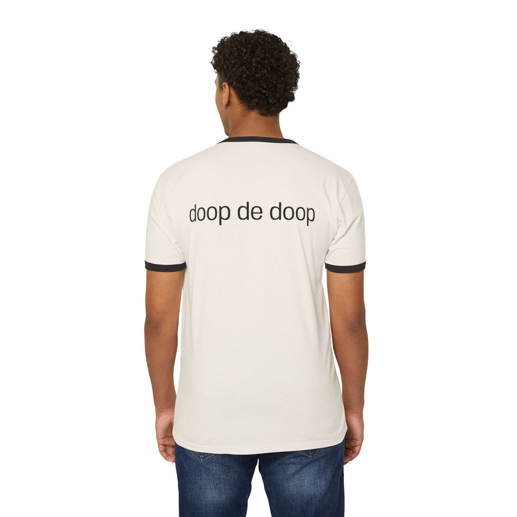 Not From The Same Rack Everybody Watching Me Ringer Tee Eye Graphic T-Shirt