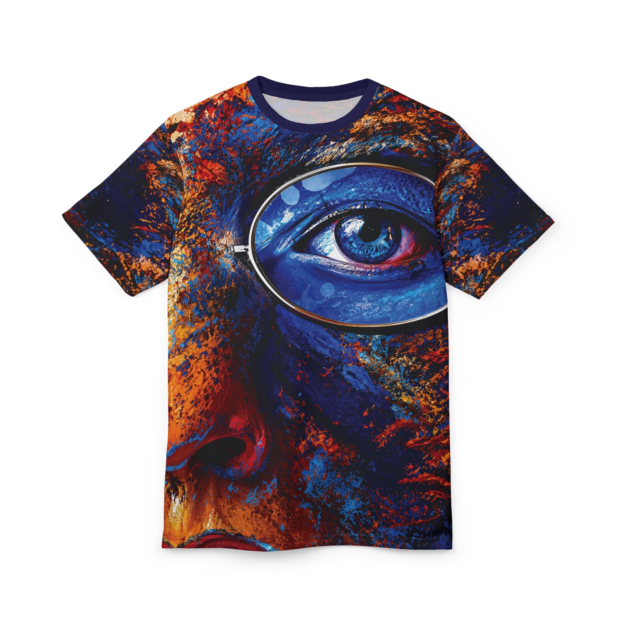 Cut & Sew Tee Opalface Blue Eye T-Shirt
