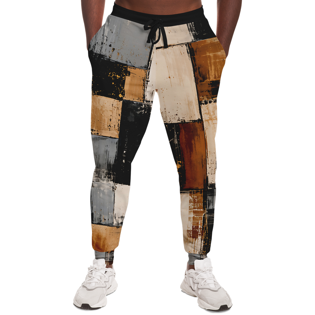 Athletic Joggers, Not Your Basic Opal Patchwork Edition Joggers