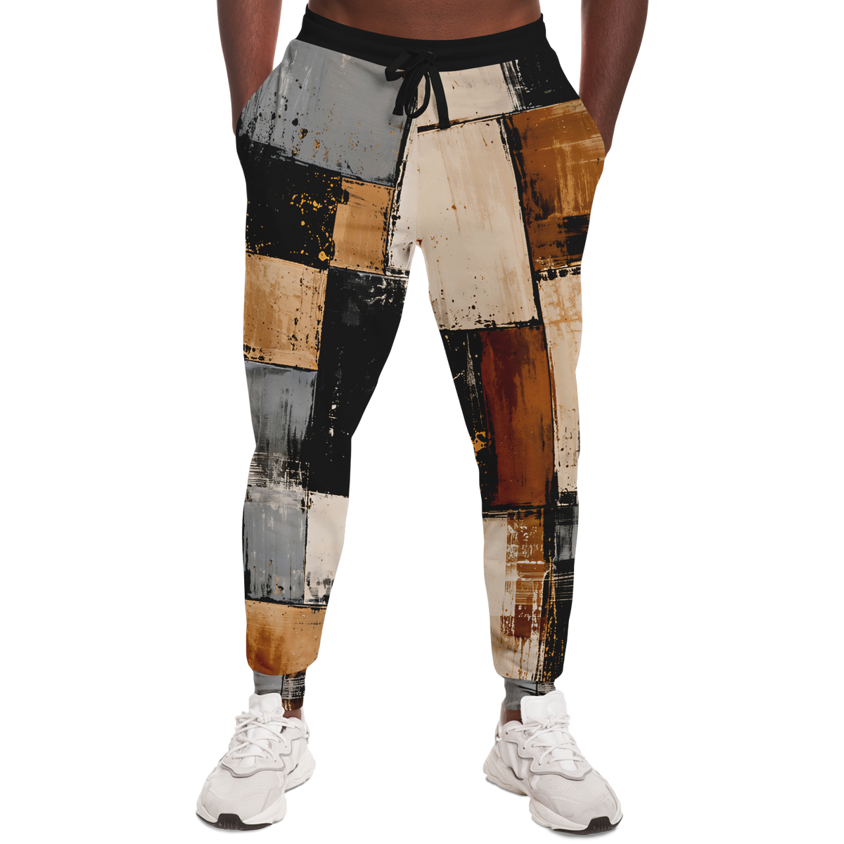 Athletic Joggers, Not Your Basic Opal Patchwork Edition Joggers