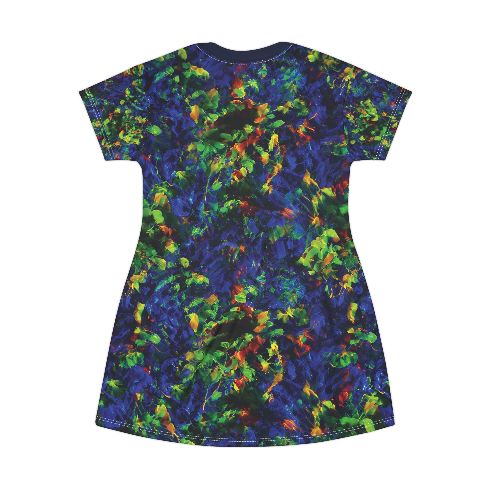 Opal Neon Floral T-Shirt Dress