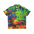 Hawaiian Shirt, Not Wearing The Same As Everyone Button Shirt | Opal Neon Tropics