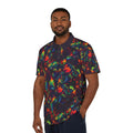 Boulder Opal Neon Marble Polo Shirt