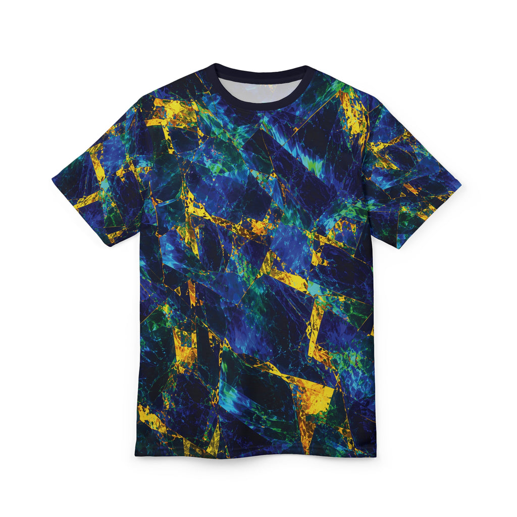 Blue Green Opal Tee Abyssal Gold Shard T-Shirt
