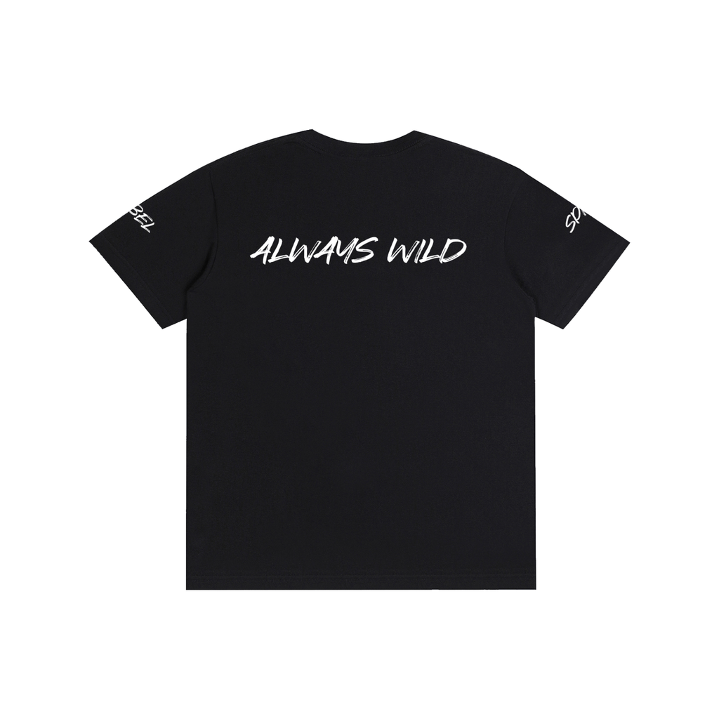 Not Built For Permission Pure Cotton Unisex T-Shirt Wild & Free Tiger Tee
