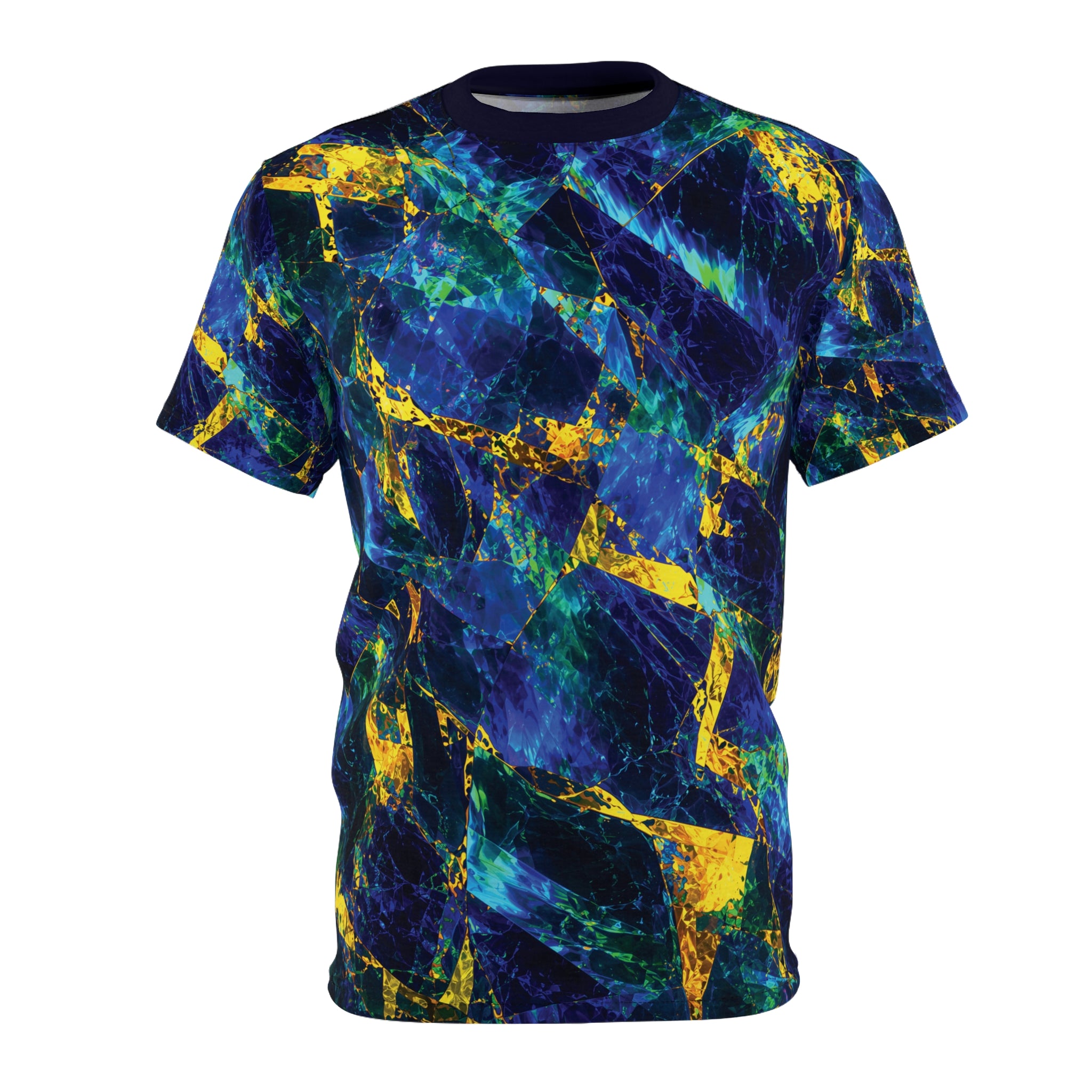 Blue Green Opal Tee Abyssal Gold Shard T-Shirt