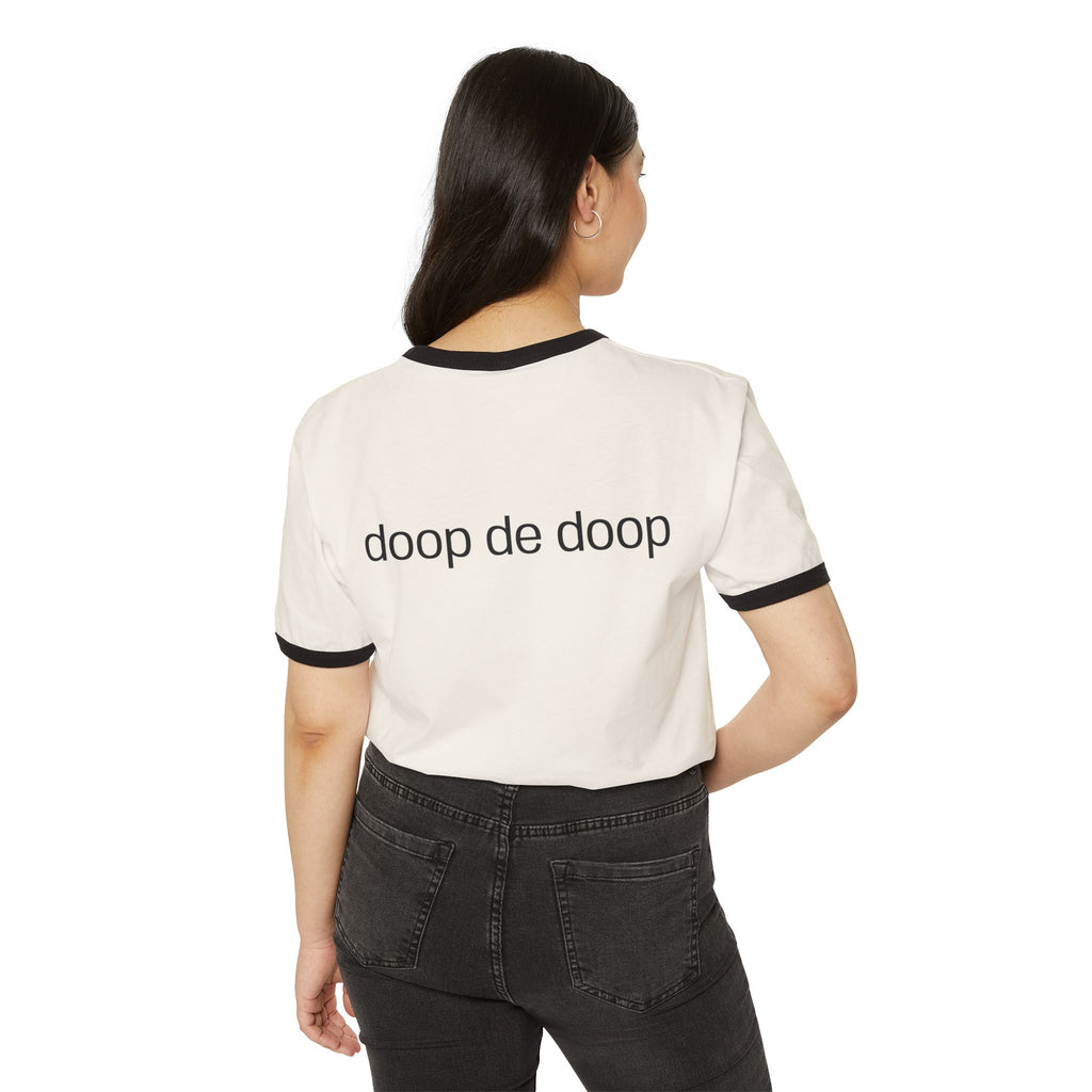 Not A Plain Essential Take Me to the 3rd Floor Ringer Tee — Daydream T-Shirt