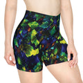 Neon Quarry Opal Biker Shorts