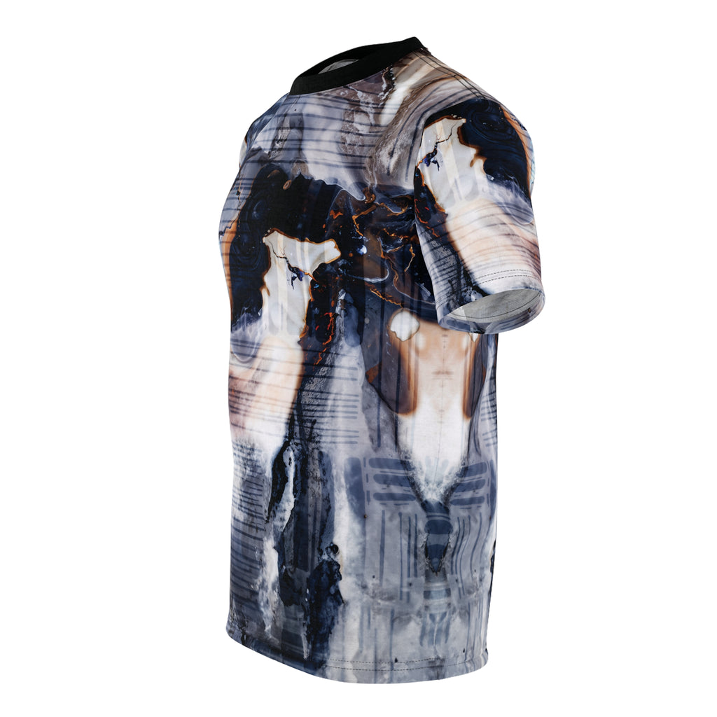 Opal Marble Swirl Tee Cut & Sew T-Shirt