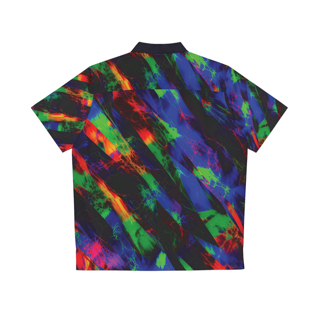 Not For The Colour Shy Opal Brushstroke Hawaiian Shirt
