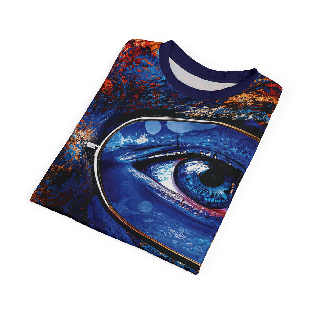 Cut & Sew Tee Opalface Blue Eye T-Shirt