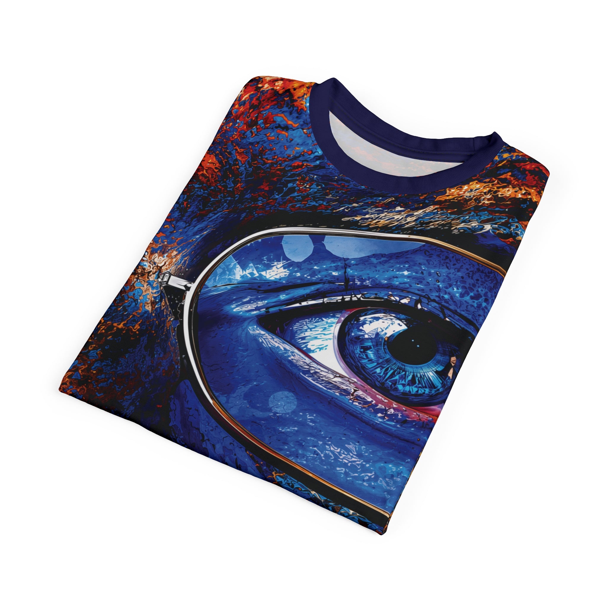 Cut & Sew Tee Opalface Blue Eye T-Shirt