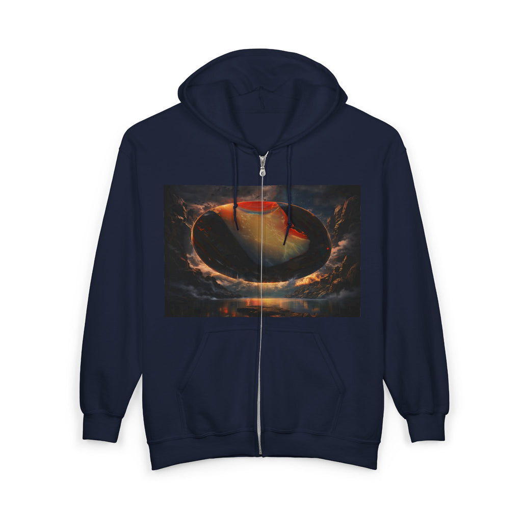 Ember Eclipse Opal Zip Hoodie Sweatshirt
