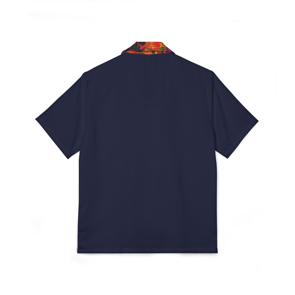 Midnight Mirage Opal Hawaiian Camp Shirt Button-Up
