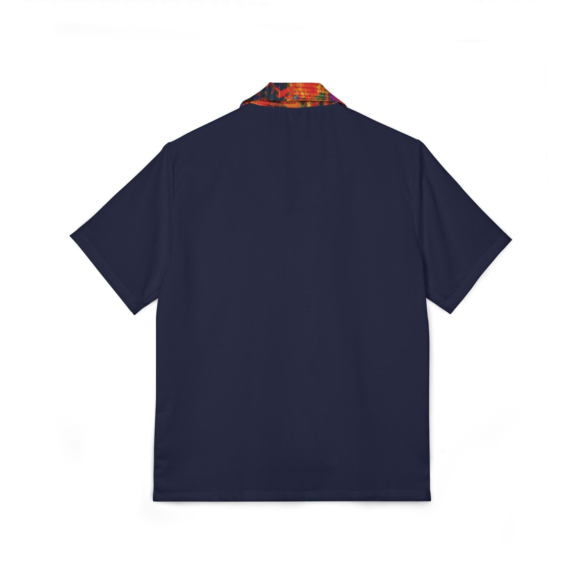 Midnight Mirage Opal Hawaiian Camp Shirt Button-Up
