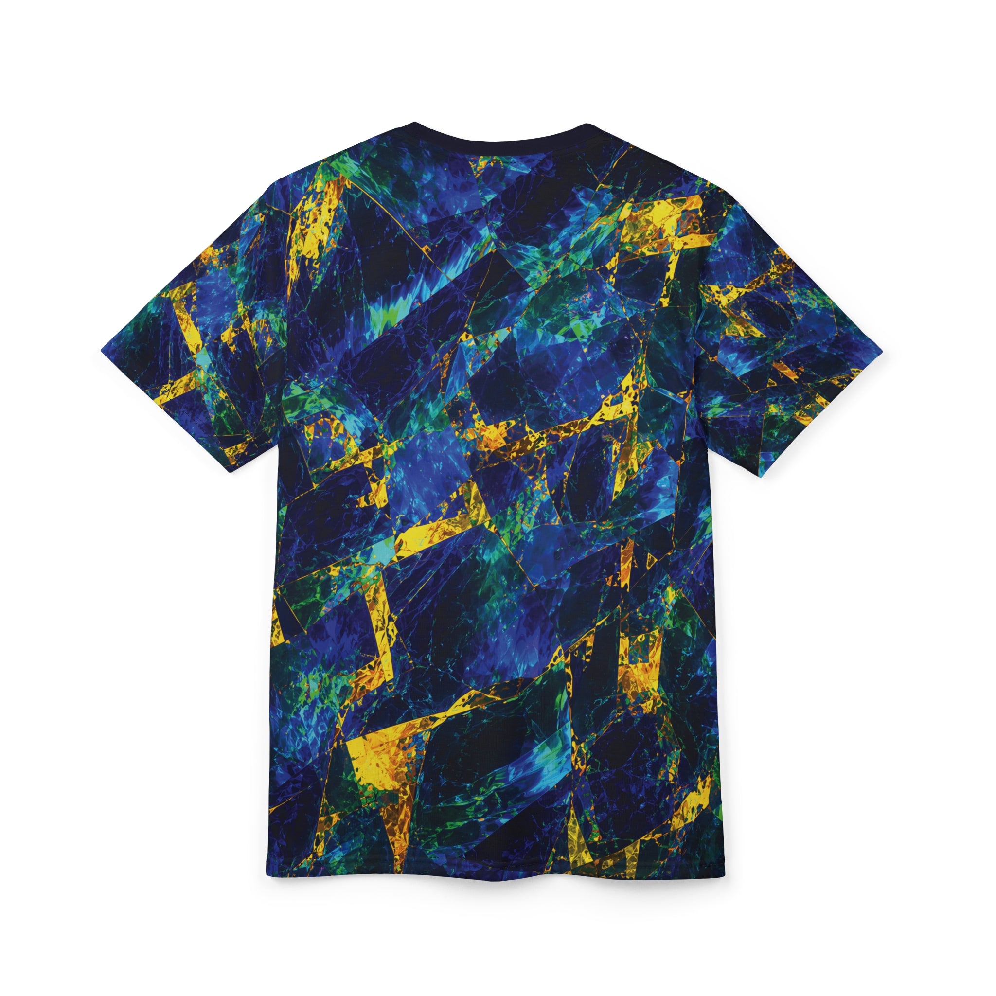 Blue Green Opal Tee Abyssal Gold Shard T-Shirt
