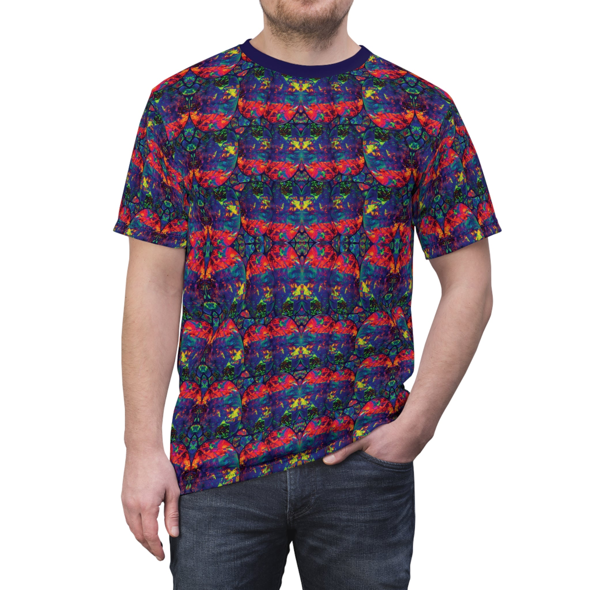 Neon Mirage Opal Tee Tie-Dye T-Shirt