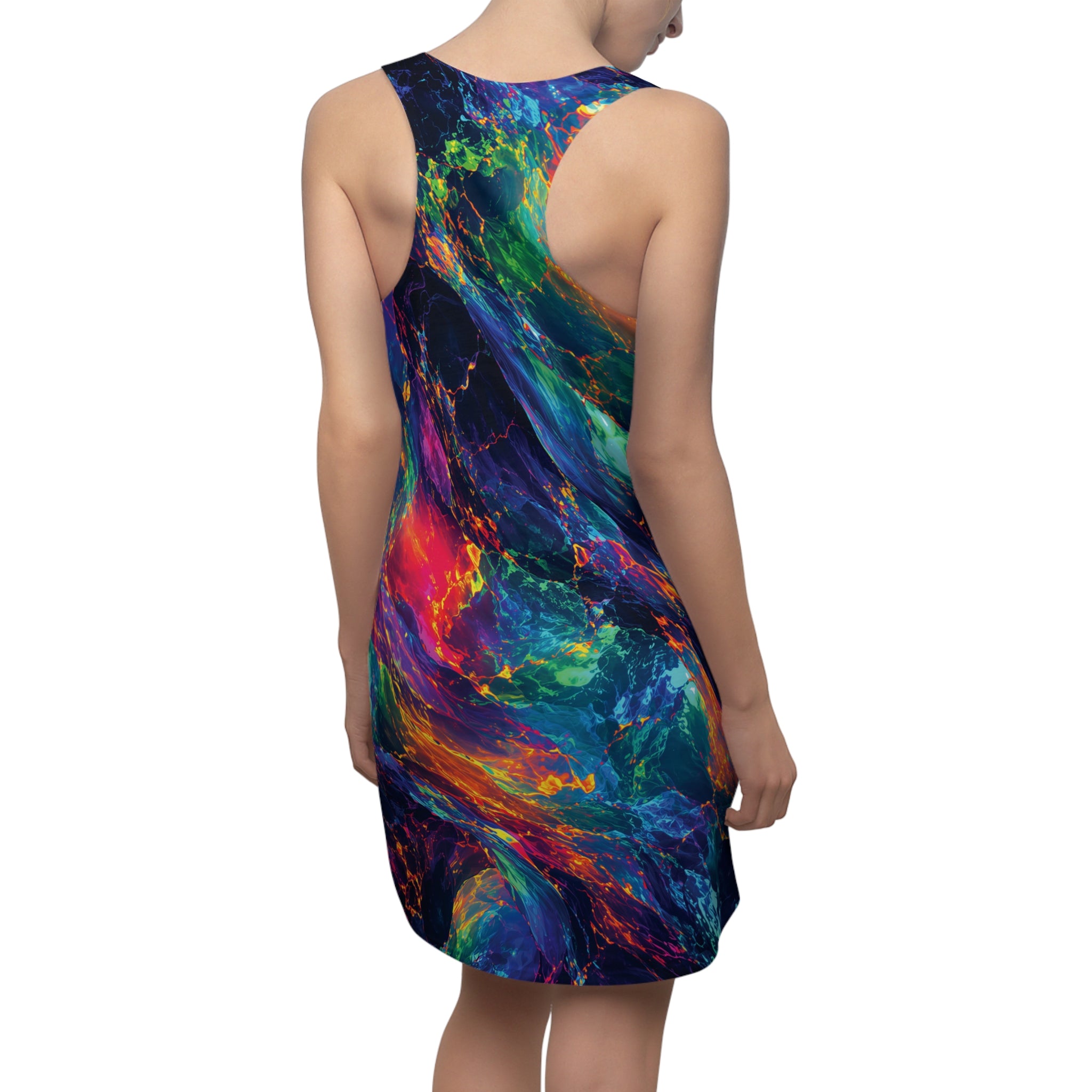 Racerback Dress, Not Ordinary Nebula Caual Dress