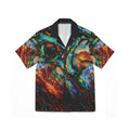 Hawaiian Camp Shirt, Not Asking Permission Galactic Marble Opal