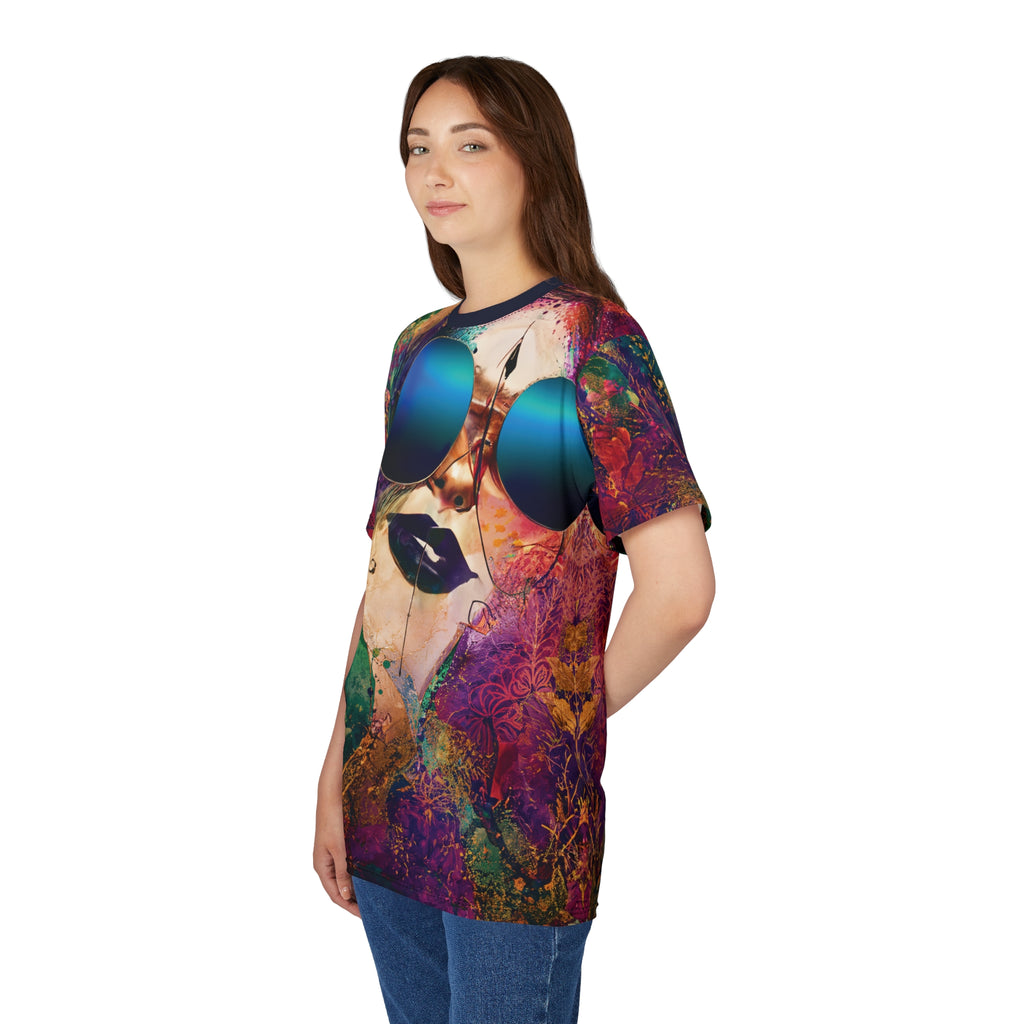 Mirage Muse Opal Tee Vibrant Sunglass Art T-Shirt