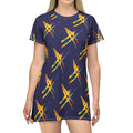 T-Shirt Dress, Not Your Usual Electric Flight Tee