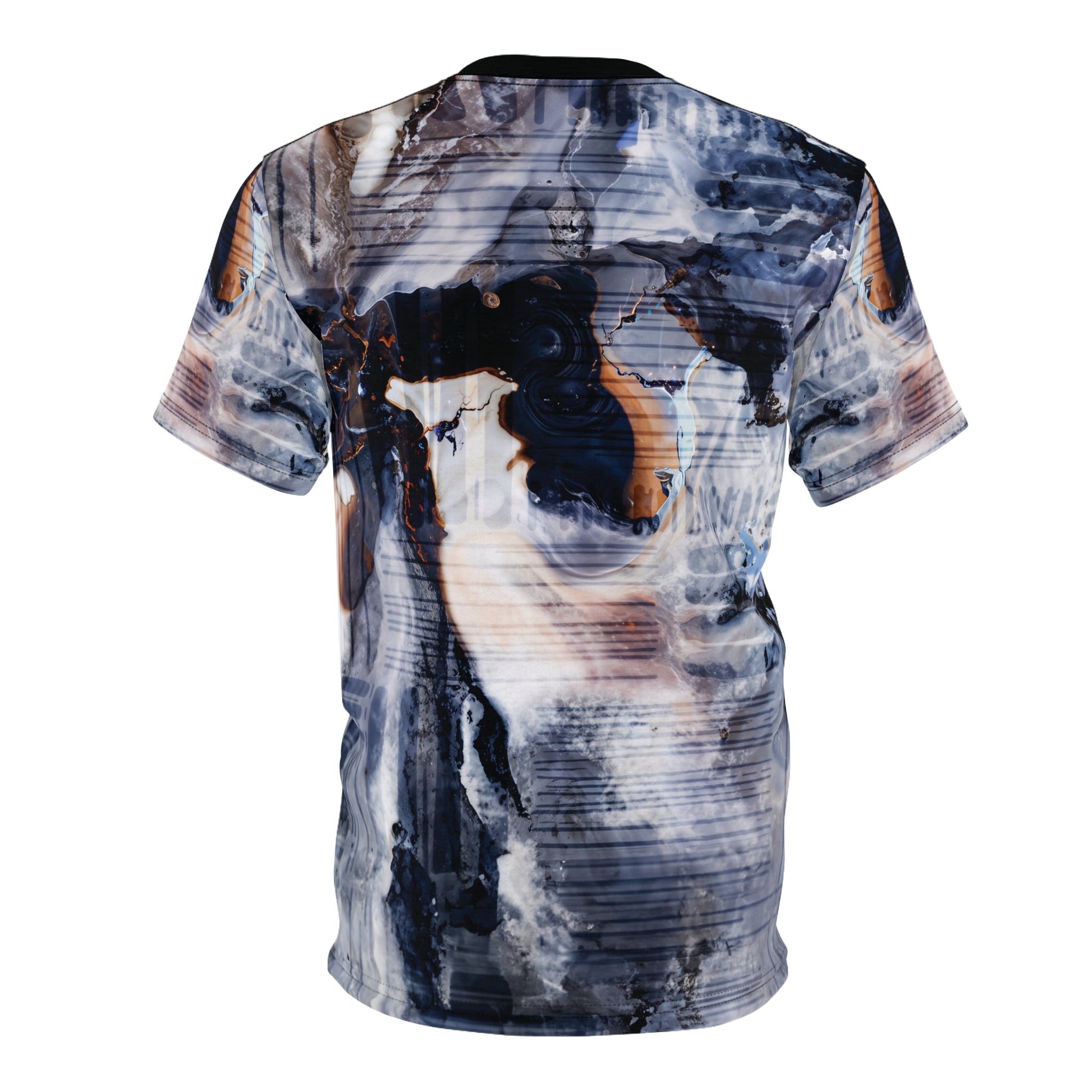 Opal Marble Swirl Tee Cut & Sew T-Shirt