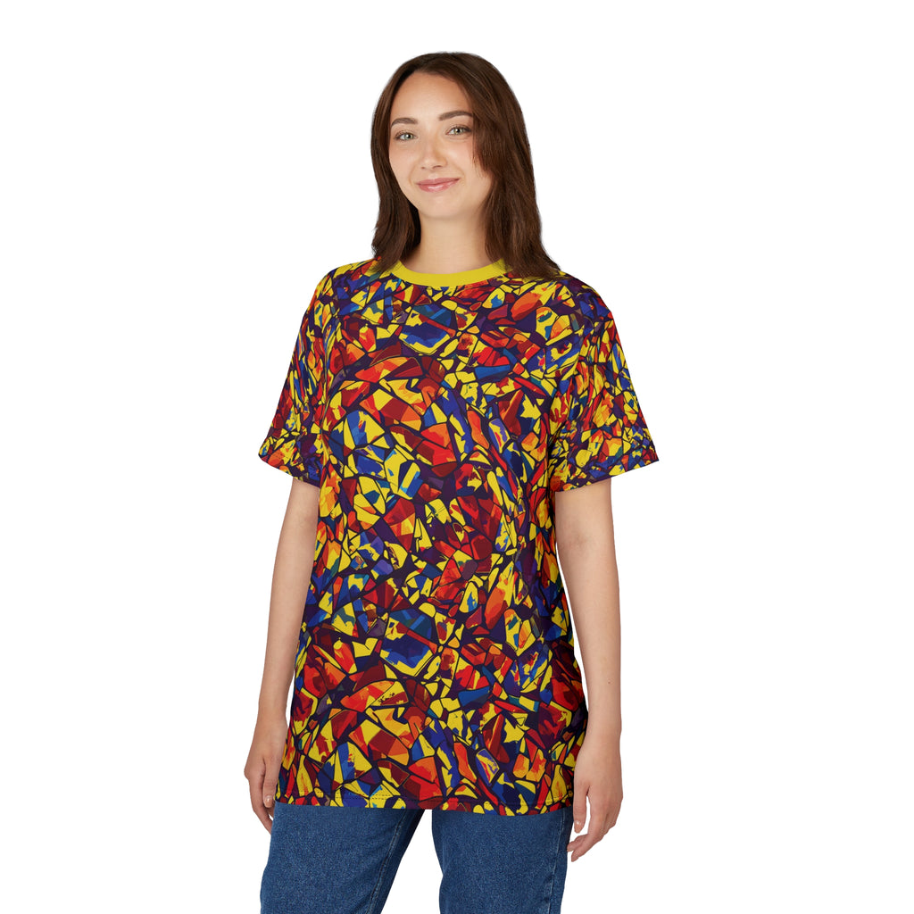 Primary Pulse Mosaic Tee All-Over Print T-Shirt