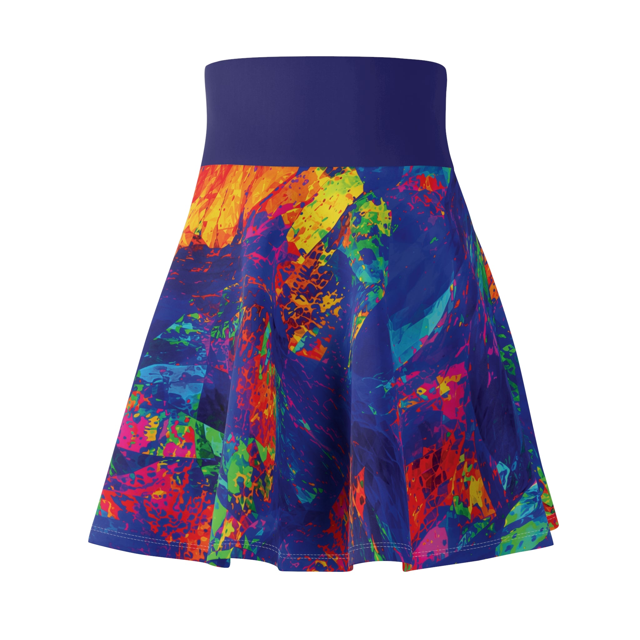 Electric Nightfall Skater Skirt