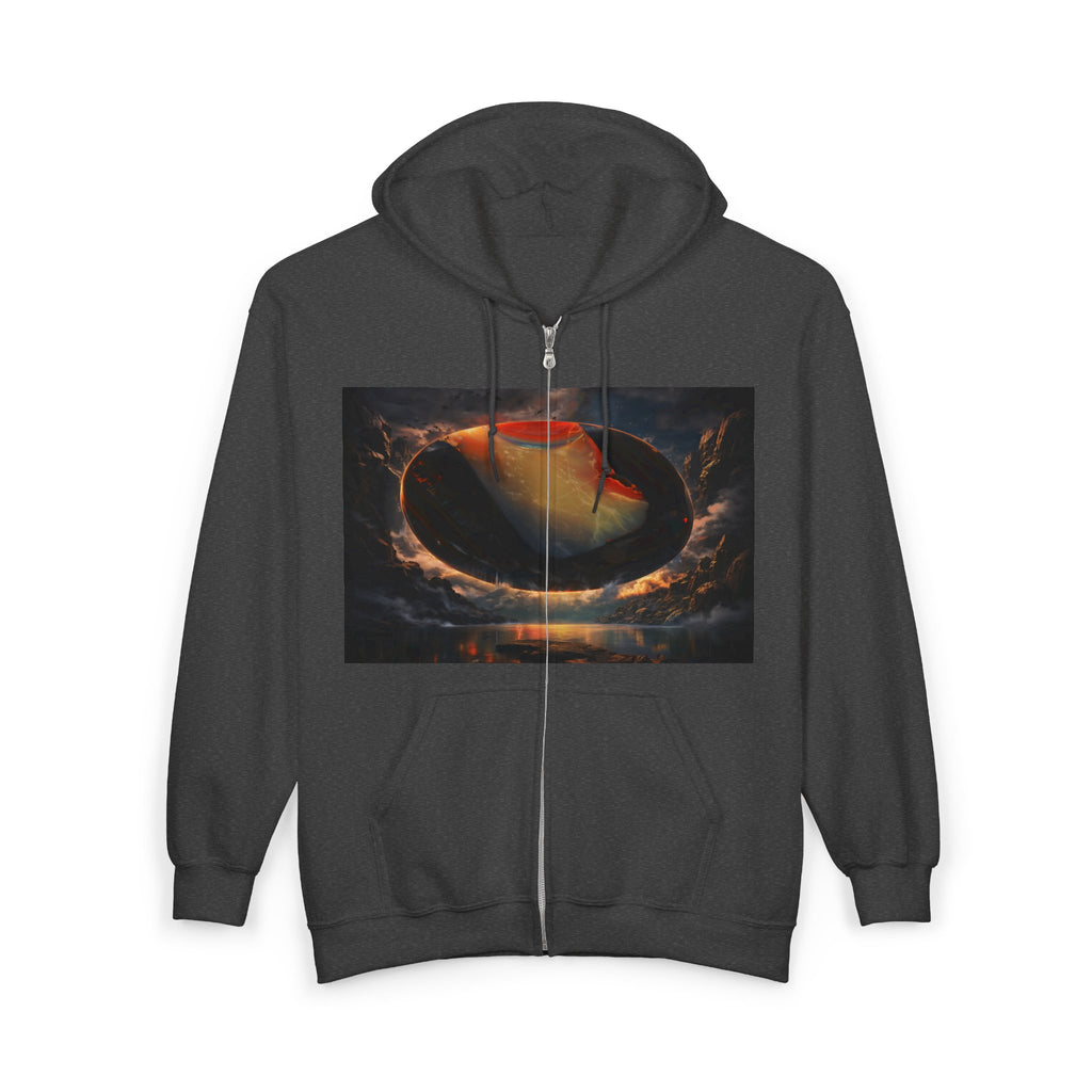 Ember Eclipse Opal Zip Hoodie Sweatshirt