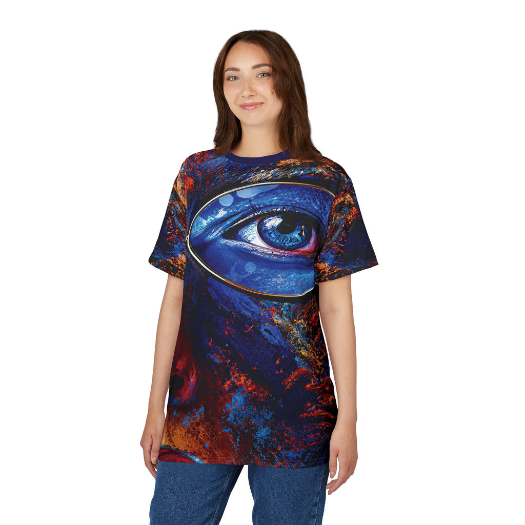 Cut & Sew Tee Opalface Blue Eye T-Shirt
