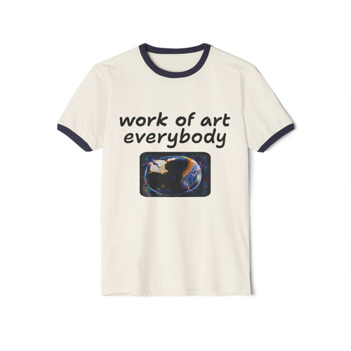 Cotton T-Shirt, Not The Plain Option Work of Art Tee