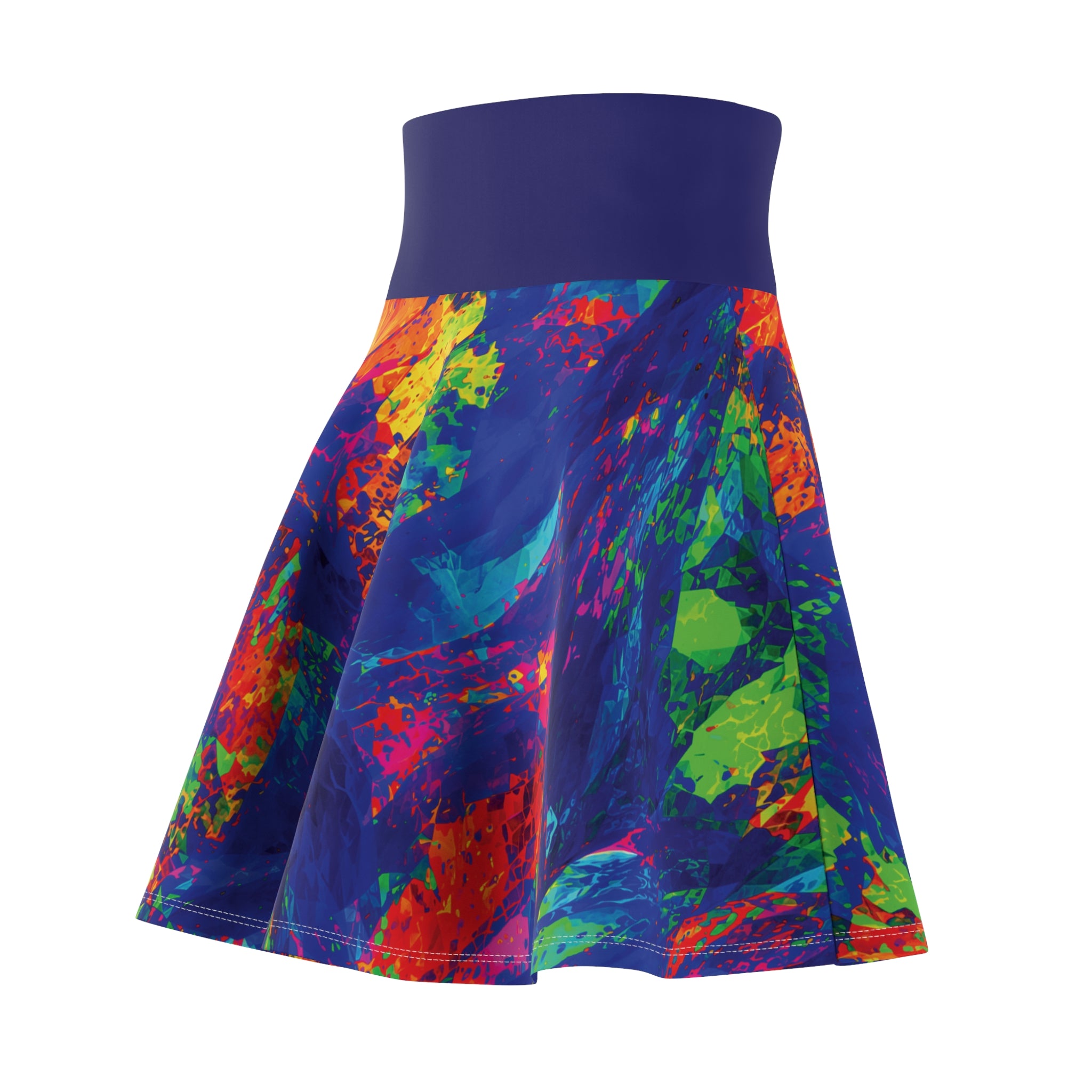 Electric Nightfall Skater Skirt