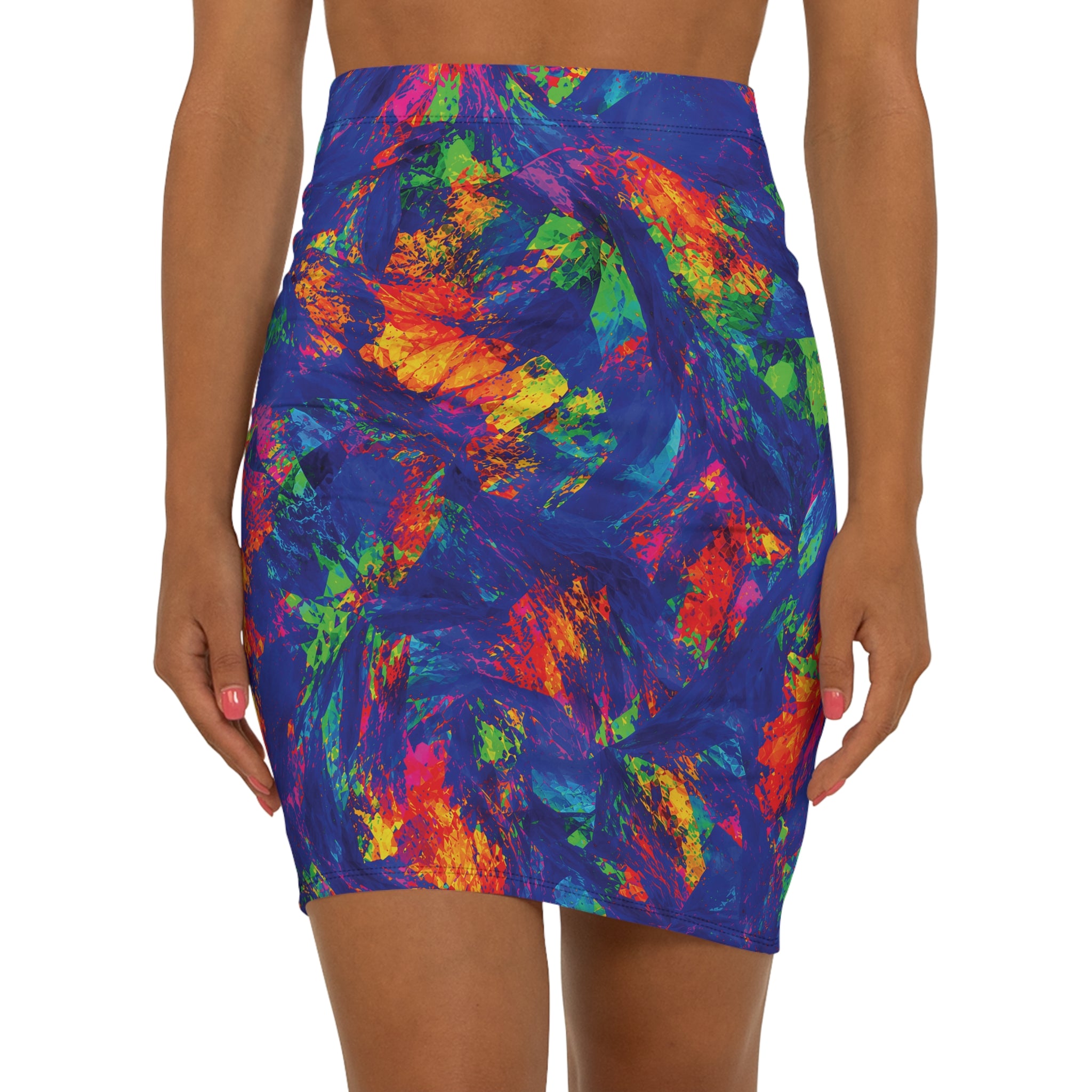 Electric Reef Opal Pencil Skirt