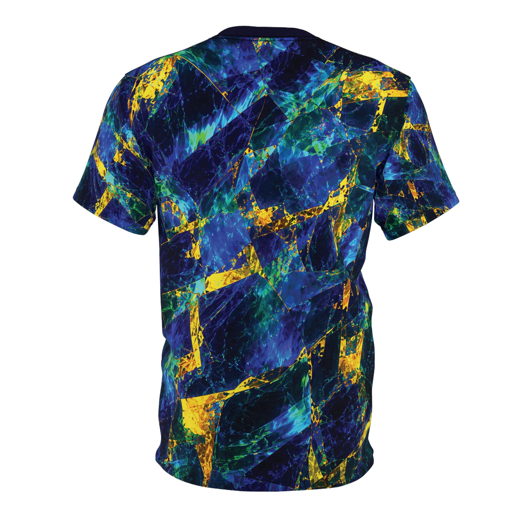 Blue Green Opal Tee Abyssal Gold Shard T-Shirt