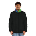 Puffer Jacket, Not The Ordinary Midnight Pulse Opal Collar