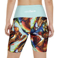 Molten Aura High-Waist Workout Shorts Athletic Biker Shorts