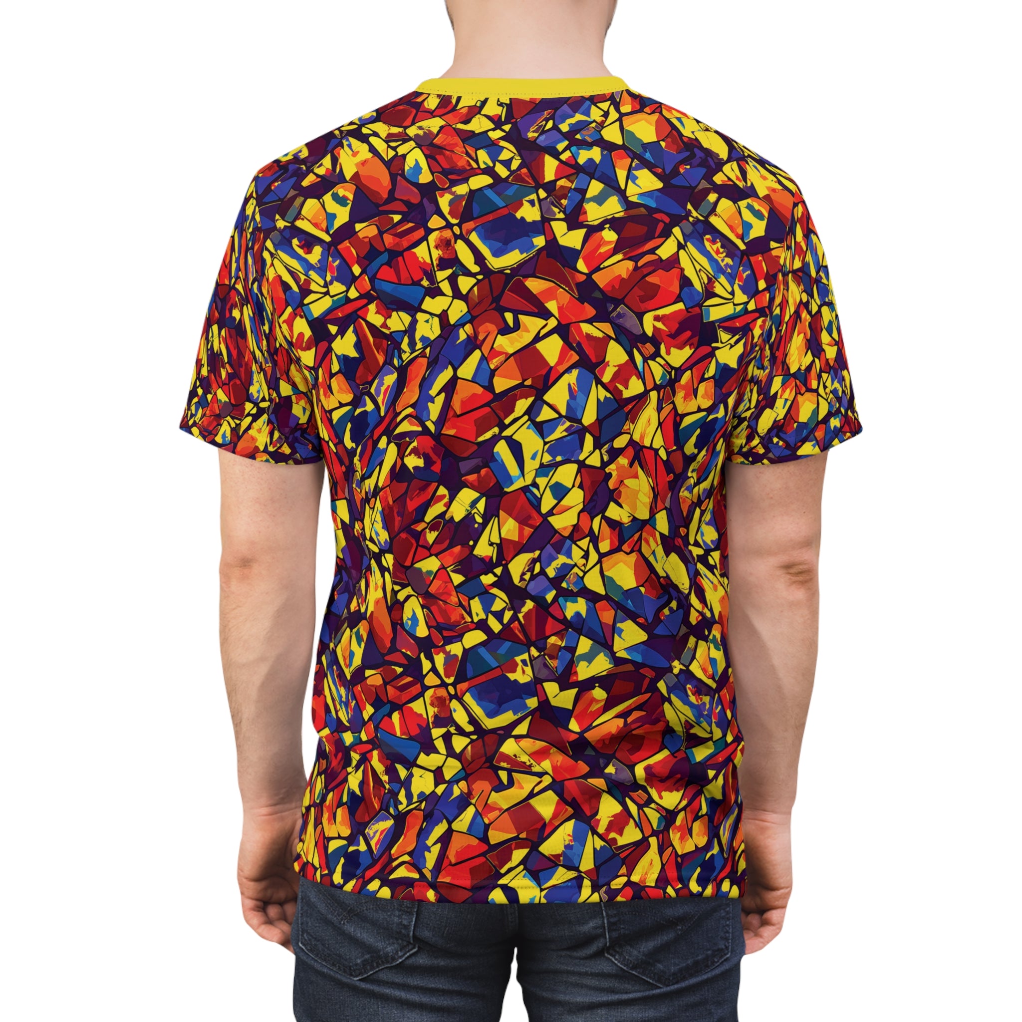 Primary Pulse Mosaic Tee All-Over Print T-Shirt