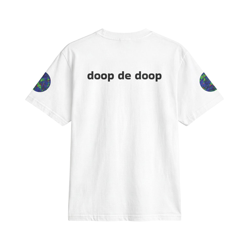 Not Just Shelf Filler Get Off the Train 67 T‑Shirt — 'doop de doop' Graphic Tee
